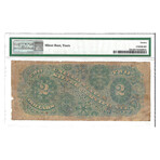 1886 $ 2 Silver Certificate PMG 12 # 217
