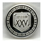 SUPER BOWL  XXV TWO TROY OUNCES COIN