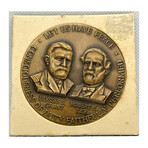 ULYSSES S. GRANT AND ROBERT E. LEE CIVIL WAR CENTENNIAL BRONZE MEDAL