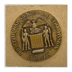 ULYSSES S. GRANT AND ROBERT E. LEE CIVIL WAR CENTENNIAL BRONZE MEDAL
