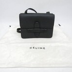 Celine // Leather Crossbody Shoulder Bag // Black // Pre-Owned