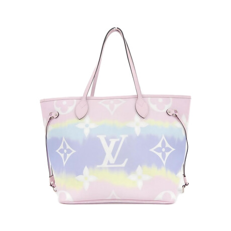 Louis Vuitton // Coated Canvas LV Escale Tote Handbag // Pastel Tie-Dye Monogram // Pre-Owned