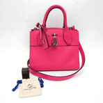 Louis Vuitton // City Steamer Leather Handbag // Rose // Pre-Owned