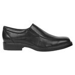 Rozar // Leather Slip-On Loafers // Black (US: 9.5)