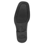 Rozar // Leather Slip-On Loafers // Black (US: 9.5)