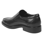 Rozar // Leather Slip-On Loafers // Black (US: 9.5)