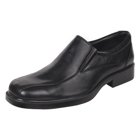Rozar // Leather Slip-On Loafer // Black (US: 7)