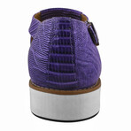 Adam //  Buckled Fisherman Sandals // Purple (US: 9.5)