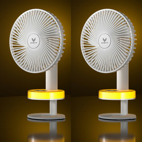 Venty Clip Fan // White // 2 Pack