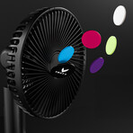 Venty Clip Fan // Black // 2 Pack