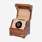 Rapport // Perpetua III Walnut Wood Single Watch Winder // Brown // W581