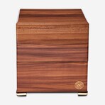 Rapport // Perpetua III Walnut Wood Single Watch Winder // Brown // W581