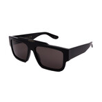 Unisex  // GUCCI GG1460S 001 Square Sunglasses // Black + Dark Gray Lenses