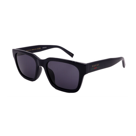 Unisex  // GUCCI GG1857SK 003 Square Sunglasses // Dark Blue  + Dark Gray Lenses