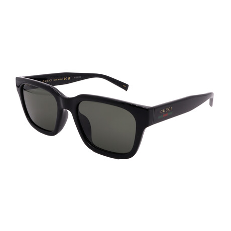 Unisex  // GUCCI GG1857SK 001 Square Sunglasses // Black  + Dark Gray Lenses