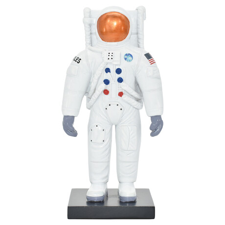 Adam & Friends Home Decor Moon-Man Sculpture | 1-Piece | Red, White & Blue