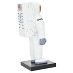 Adam & Friends Home Decor Moon-Man Sculpture | 1-Piece | Red, White & Blue