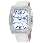 Locman Ladies Diamond Classic Quartz // 487MOPBKSK2DC/WH