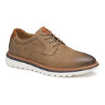 Nubuck Braydon Plain Toe Derbys // Dark Taupe (8)