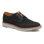 Knit Upton Wingtip Derbys // Black (8)
