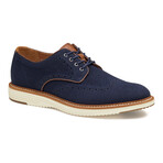 Knit Upton Wingtip Derbys // Navy (8)