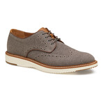 Knit Upton Wingtip Derbys // Gray (8)