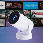 Pro Mini Smart Projector with Android TV & Apps