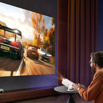 Pro Mini Smart Projector with Android TV & Apps