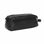 Agapito XL Dop Kit - Vaquetta Leather (Tan)