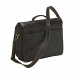 David Large Briefcase - Vaquetta Leather (Distressed Tan)