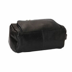 Aman U shaped Dop Kit - Vaquetta Leather (Tan)