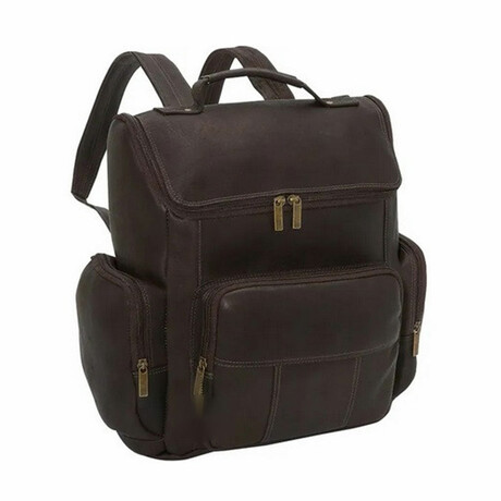 Ademar Large Back Pack - Vaquetta Leather (Tan)