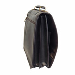 Charlie Large Briefcase - Vaquetta Leather (Tan)