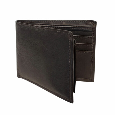 Axel Small Bifold Wallet - Vaquetta Leather (Tan)