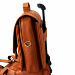 Francis Small Briefcase - Vaquetta Leather (Tan)