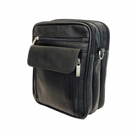 Daza Messenger Bag - Vaquetta Leather (Tan)