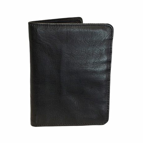 Hipster Medium Tall Bifold Wallet - Vaquetta Leather (Tan)