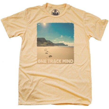 One Track Mind T-Shirt // Triblend Gray (XS)