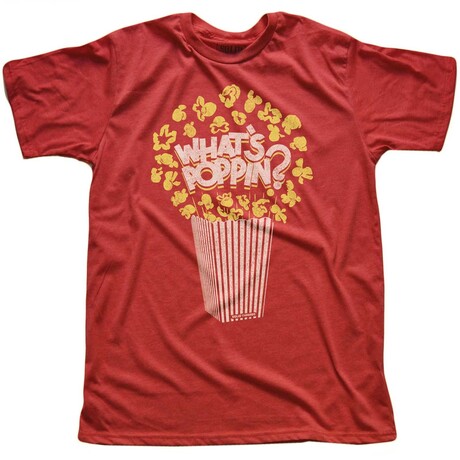 What's Poppin T-Shirt // Red (XS)