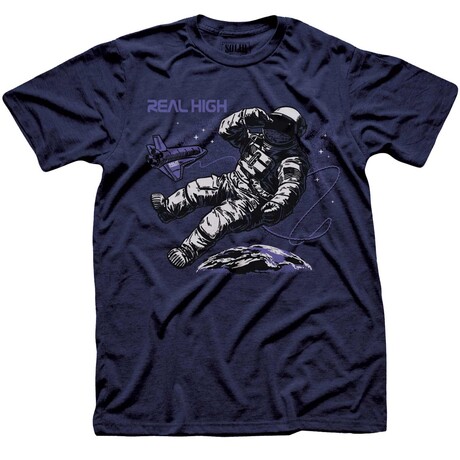 Real High T-Shirt // Navy (XS)