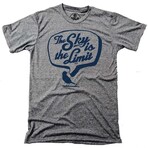 The Sky is the Limit T-Shirt // Triblend Gray (2XL)