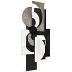 Luminus Dusk Hand Made & Hand Finished Dimensional Solid Paulownia Wood Abstracts Wall Art