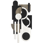 Luminous Whisper Hand Made & Hand Finished Dimensional Solid Paulownia Wood Abstracts Wall Art