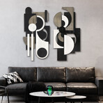 Luminous Whisper & Dusk Hand Made & Hand Finished Dimensional Solid Wood Abstracts
