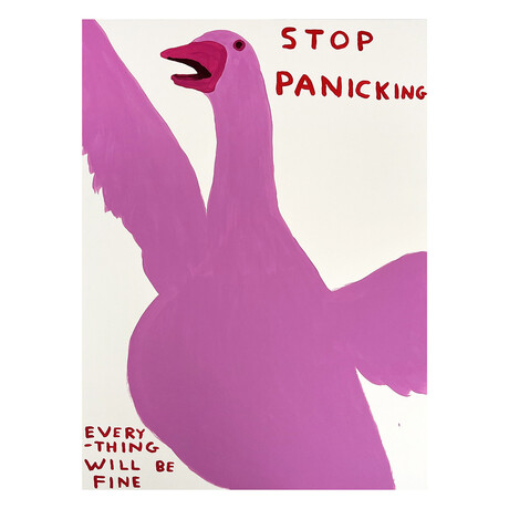 David Shrigley // Stop Panicking // 2021