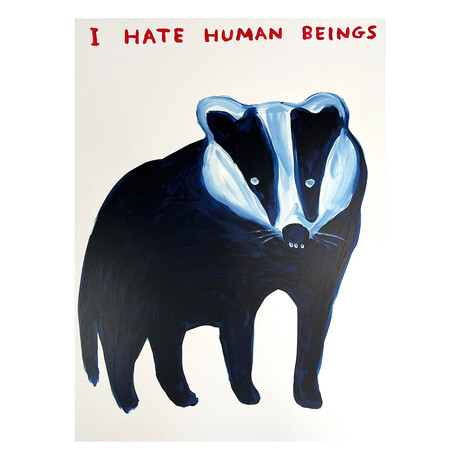 David Shrigley // I Hate Human Beings // 2021