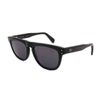 Men's // Ferragamo SF1111S 001 Square Sunglasses // Black + Grey
