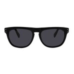 Men's // Ferragamo SF1111S 001 Square Sunglasses // Black + Grey