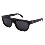 Men's // Ferragamo SF2009S 001 Square Sunglasses // Black + Grey