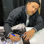 Charlie Hunnam // Sons of Anarchy // Signed 8x10 Photo // Jax Teller with Gun